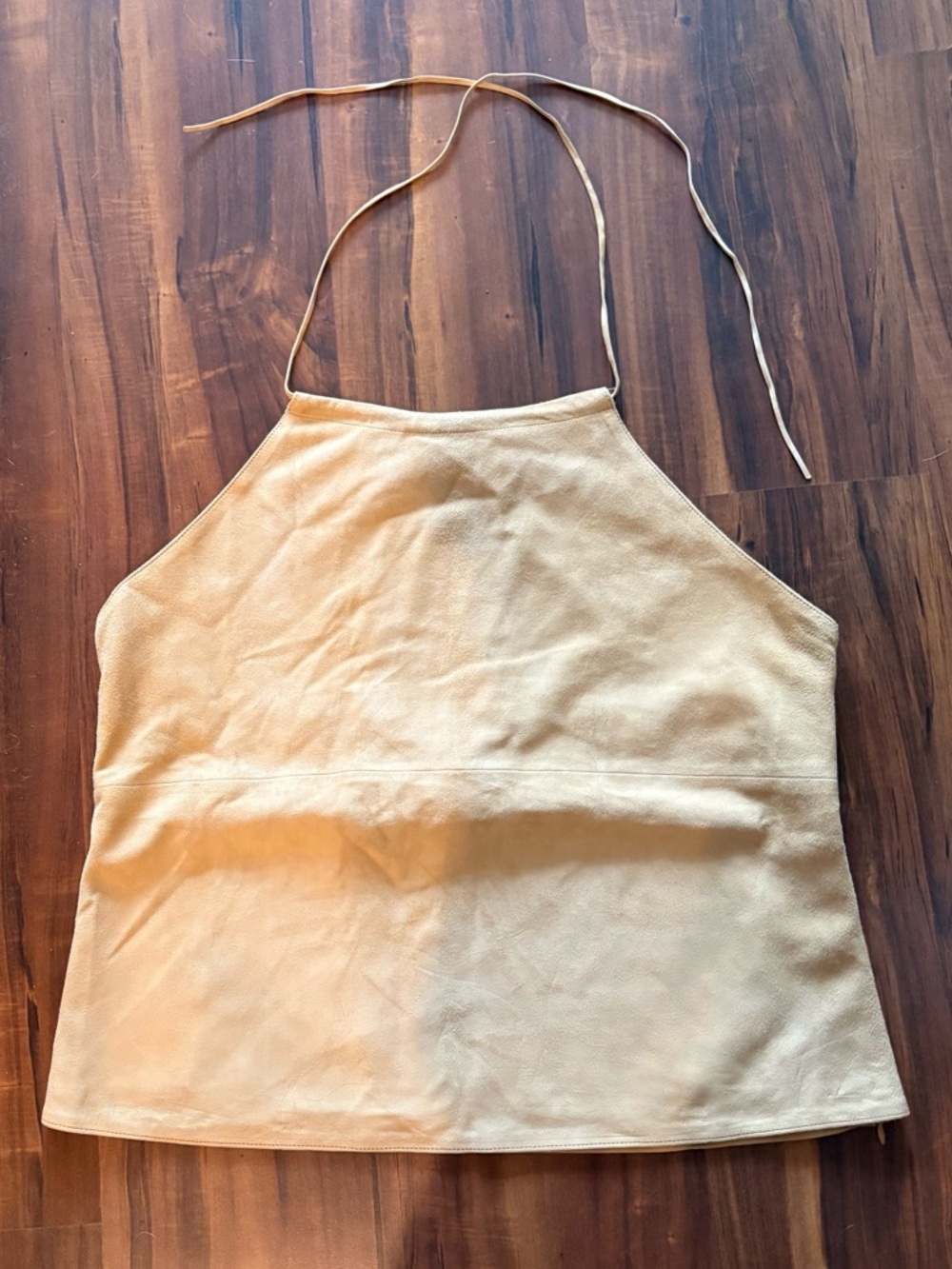 Banana Republic Genuine Suede Camisole in Camel. Size XL. NWT!